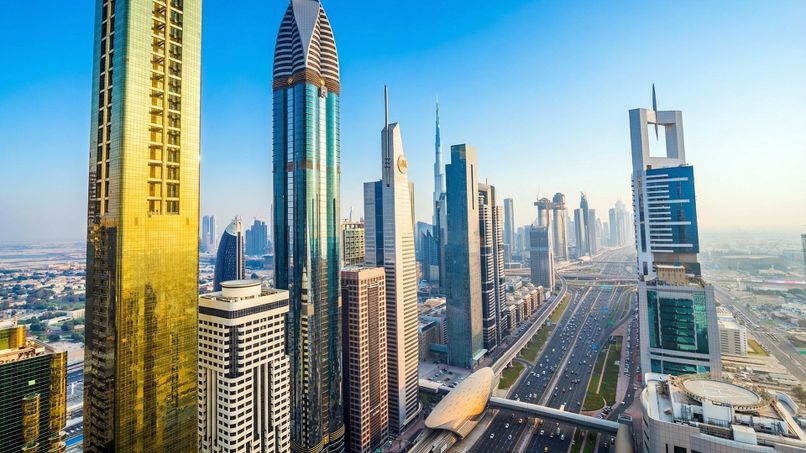 Погода и условия для пляжного отдыха в Дубае в апреле