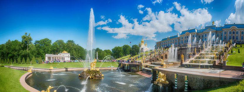 Экскурсионный Тур «БЛЕСК ФОНТАНОВ, ВЕЛИЧИЕ ДВОРЦОВ И ОТРАЖЕНИЕ ПЕТЕРБУРГА» - 1