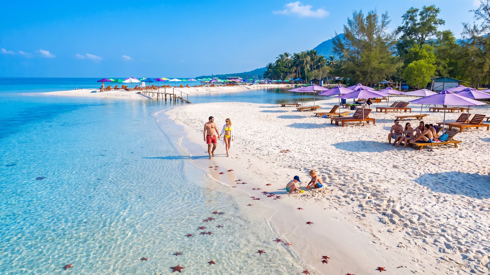 Пляж морских звёзд (Starfish Beach)