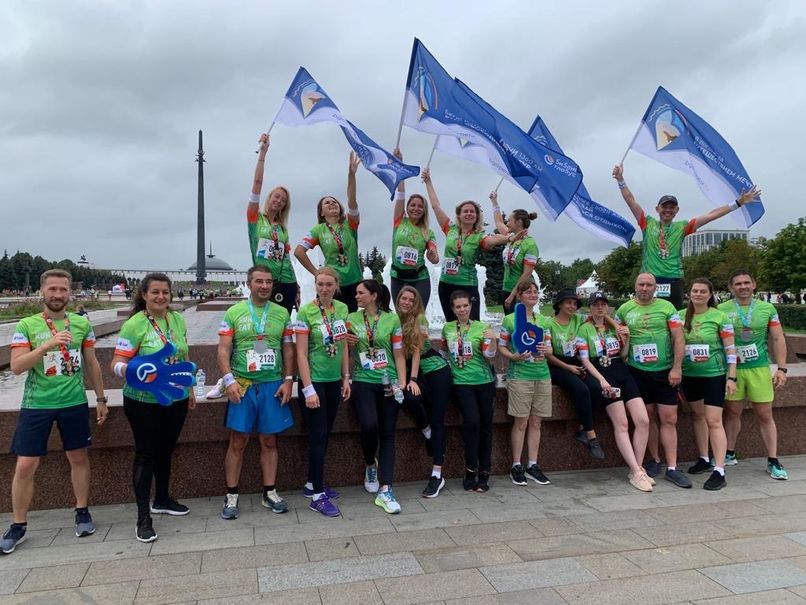 Команда Библио-Глобус приняла участие в «RUN & EAT»