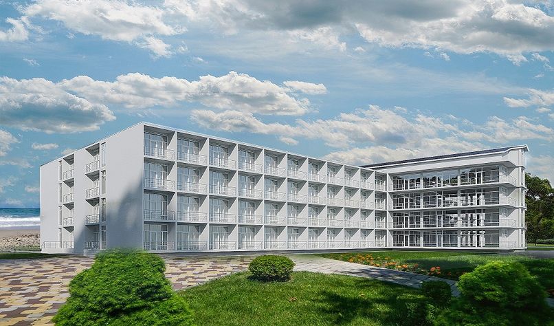 Открытие отеля "Лазурный берег" в Абхазии