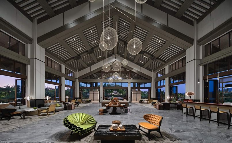 LINGSHUI HILTON GARDNE INN HOT SPRINGS HOTEL - 5